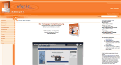 Desktop Screenshot of eforia.de